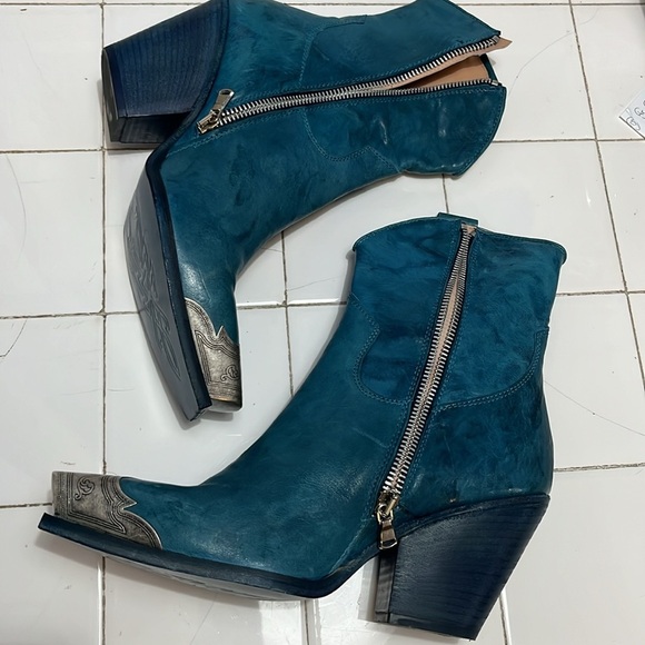 Free People Brayden Western Boots Size 7.5 NWT - Picture 14 of 16